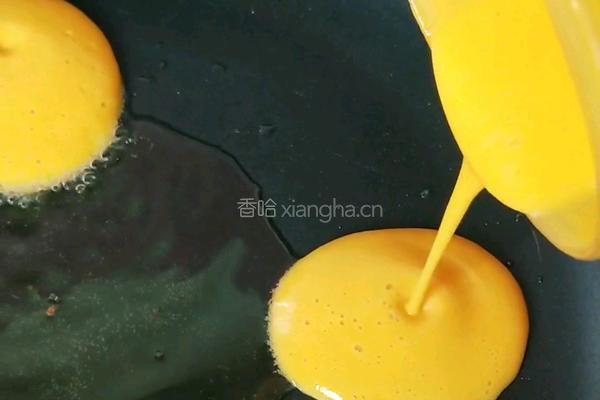 南瓜糊煎饼的做法图解6