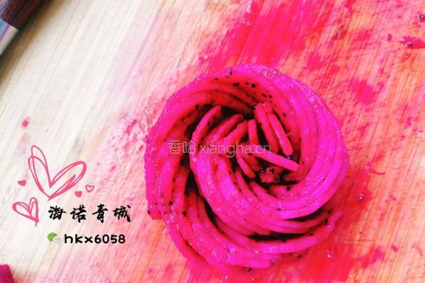 玫瑰花水果冻的做法图解7