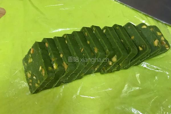 抹茶开心果饼干的做法图解10