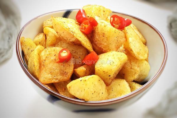 香辣椒盐薯角的做法图解10