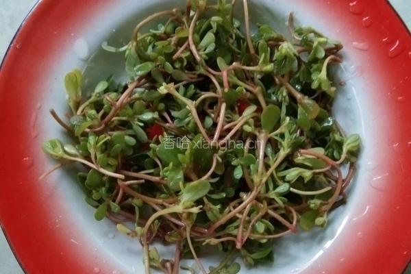 马齿苋鸭蛋汤的做法图解1