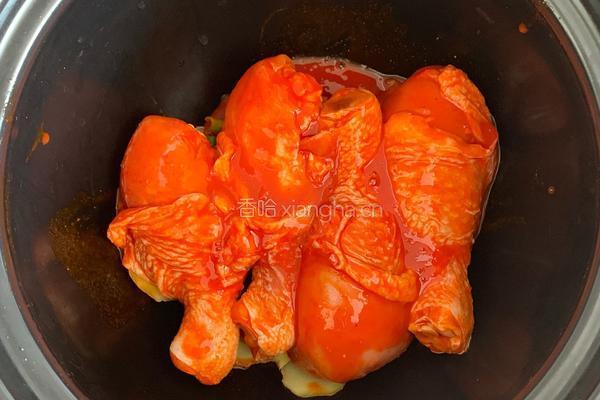 电饭锅版奥尔良鸡腿的做法图解4
