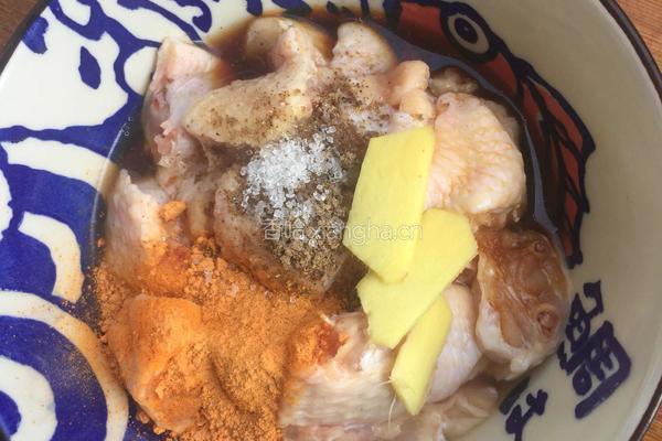 干煸鸡中翅的做法图解4