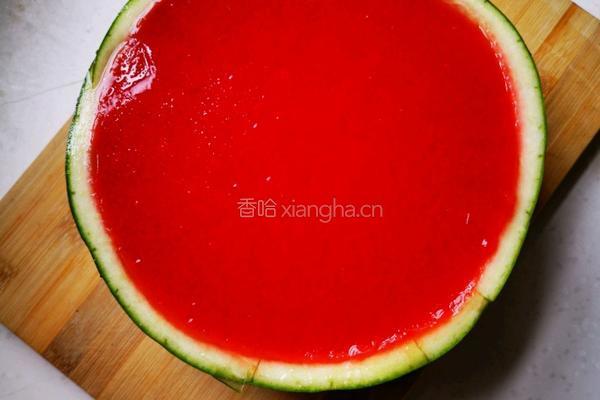 自制西瓜果冻的做法图解13