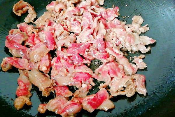 孜然牛肉的做法图解5