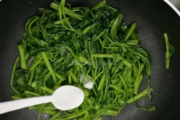 清炒空心菜的做法图解4