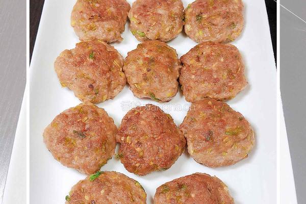 香煎藕丁香芹肉饼的做法图解9