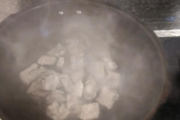 小白菜炖排骨的做法图解5