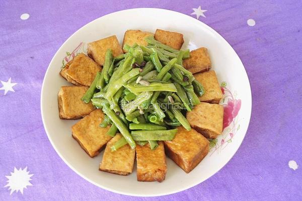 油豆腐炒豆角的做法图解13