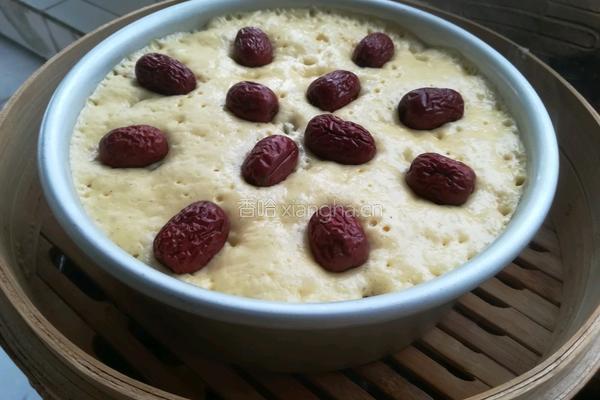 玉米面发糕的做法图解12