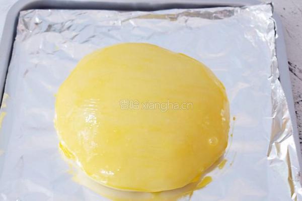 私房拉丝榴莲饼的做法图解12