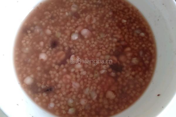 薏赤小豆米粥的做法图解9