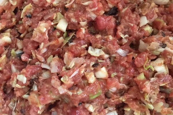 猪肉香菇饺子的做法图解3