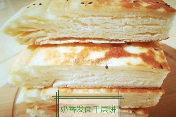 奶香发面千层饼的做法图解13