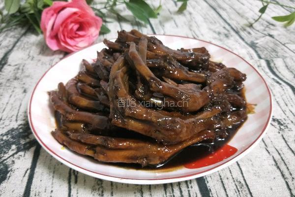 红烧鸭爪的做法图解8