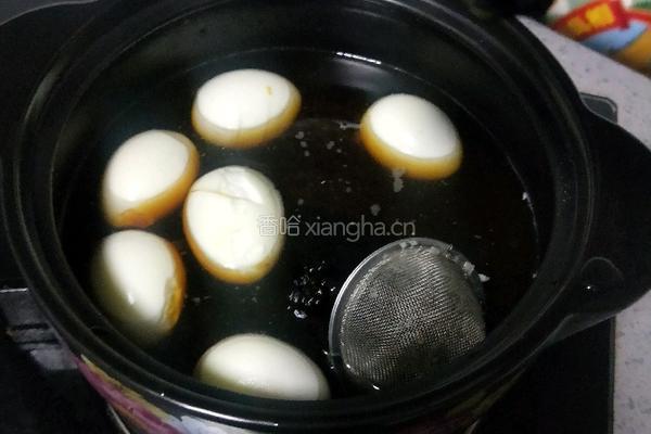 花干卤鸡蛋的做法图解12