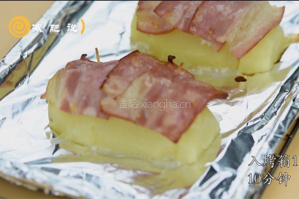 减肥早餐 | 培根土豆蛋的做法图解5