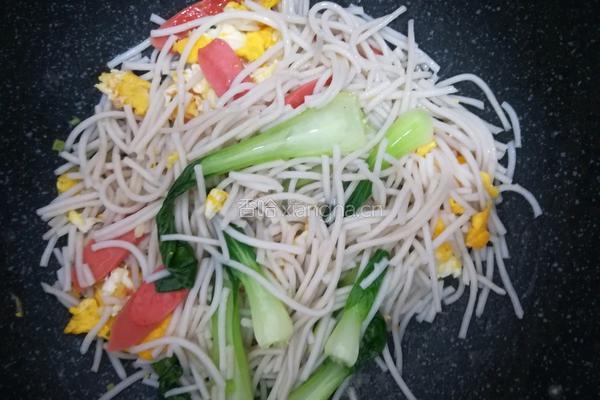 江西炒粉（米粉）的做法图解4