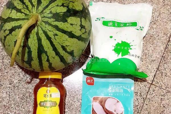 西瓜凉糕的做法图解2