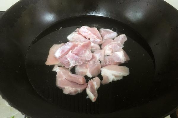 油豆腐烧肉的做法图解5