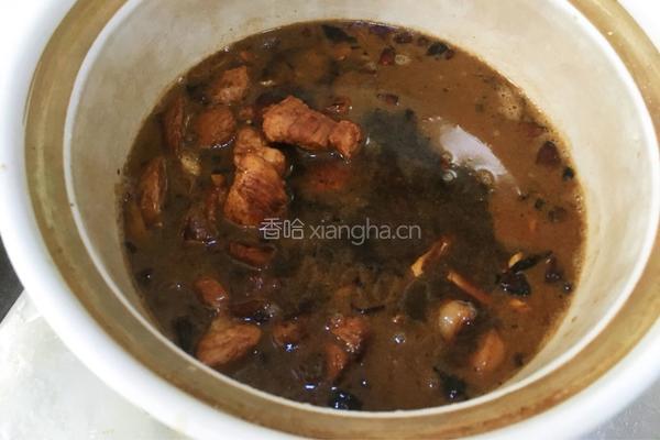 油豆腐烧肉的做法图解7