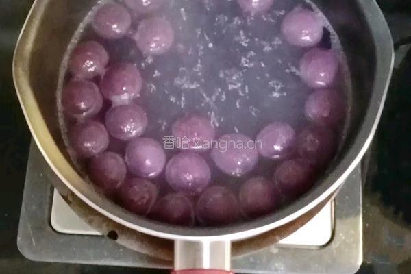酒酿芋圆木瓜的做法图解7