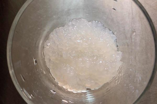 杨梅奶昔西米露的做法图解6