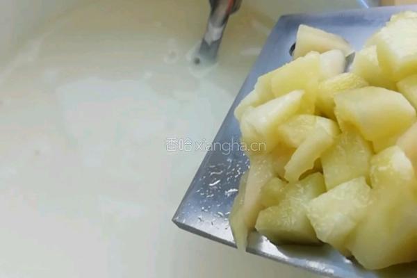 蜜桃燕麦酸奶杯的做法图解3