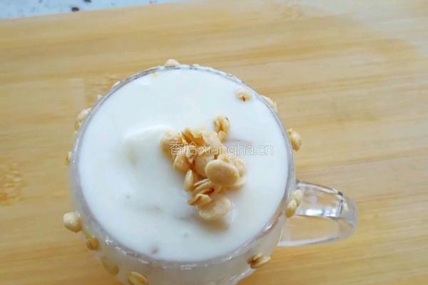 蜜桃燕麦酸奶杯的做法图解6