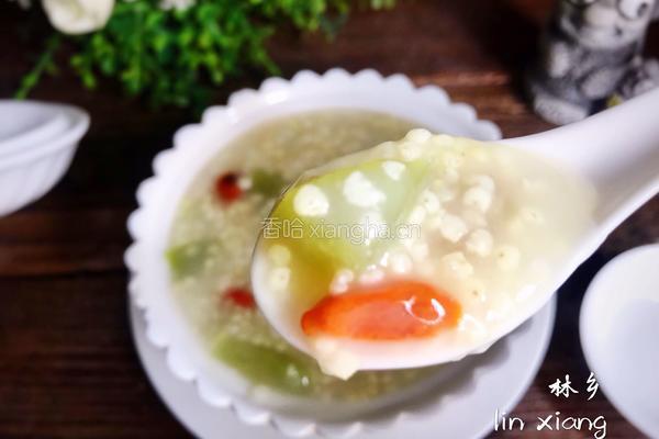 甜瓜小米粥的做法图解10