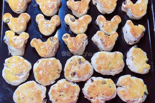 椰奶红豆司康的做法图解13