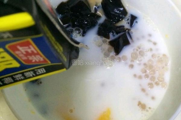 芒果牛奶西米露的做法图解8