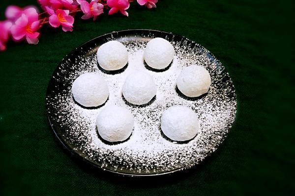 麻薯(紫薯馅）#夏季爽口甜品的做法图解19