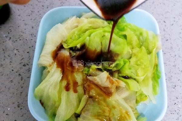 耗油圆生菜的做法图解14