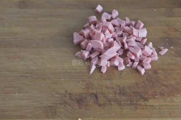 美味健康纯健康蛋炒饭的做法图解3