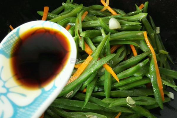 刀豆炒肉丝的做法图解8