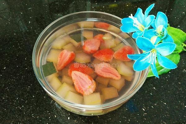冰糖草莓冬瓜皮的做法图解10
