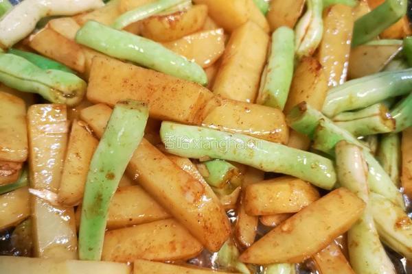 陕北熬豆角～的做法图解6