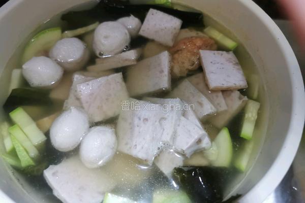 肉饼汤的做法图解5
