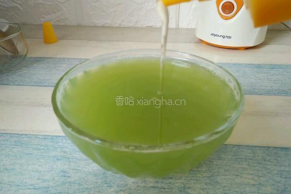 黄瓜蜂蜜梨子汁的做法图解9