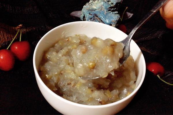 无糖晶体绿豆糊的做法图解18