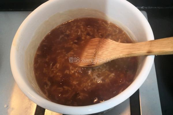 冰镇桃胶红糖粥的做法图解10