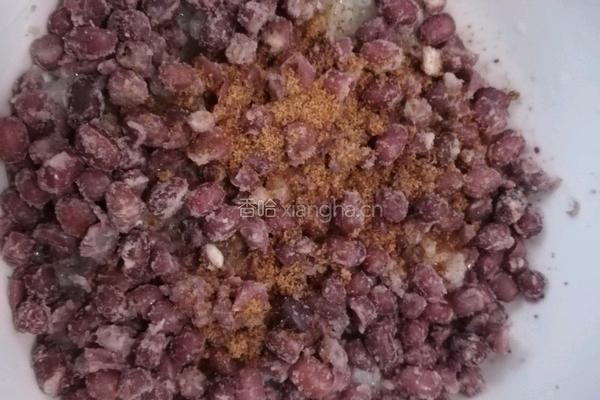 红豆糯米八宝饭的做法图解4