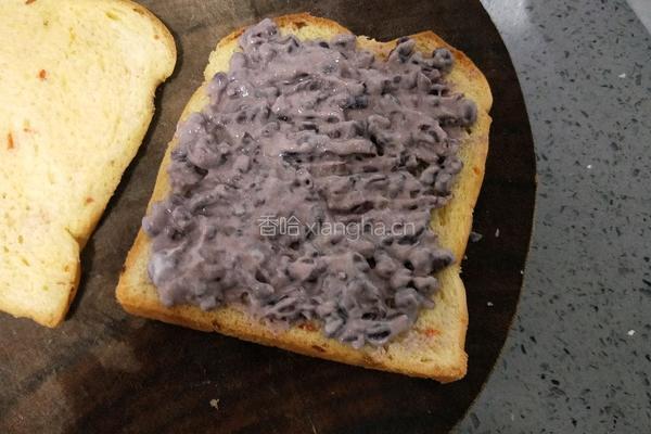 红豆三明治的做法图解9