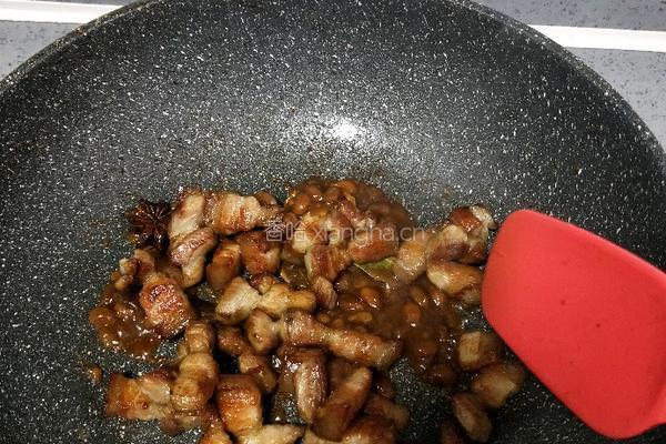 黄豆酱烧五花肉的做法图解12