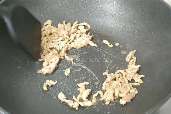 橄榄菜爆炒笋尖的做法图解3