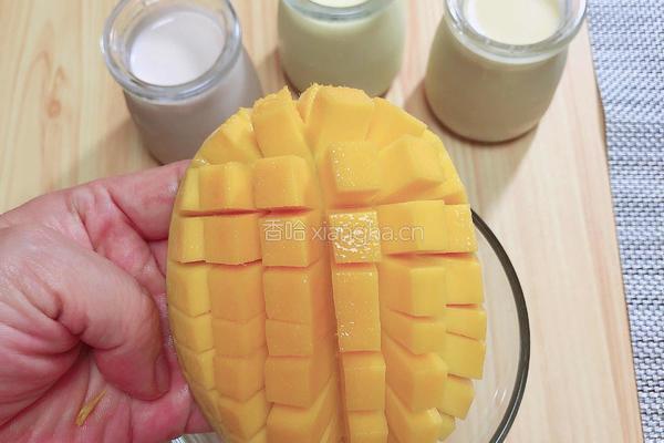 QQ糖芒果布丁的做法图解10