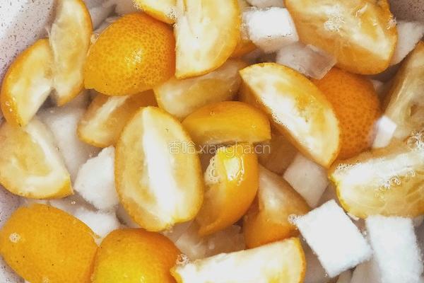 冰糖金桔雪梨的做法图解4