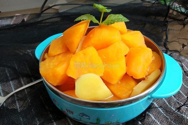 红薯甜汤的做法图解5