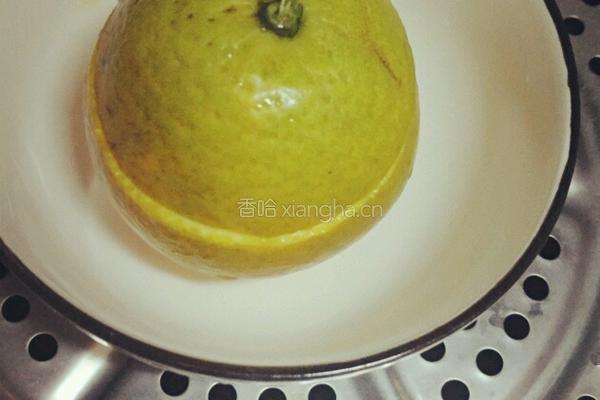 盐蒸橙子的做法图解3